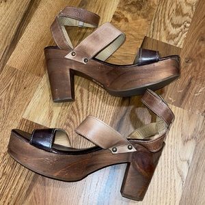 Bed Stu “Sophie” Platform Sandals